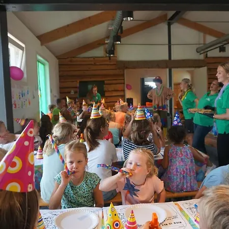 펜션 6 6 Persoons Veluwe Met Sauna En Grillhuis *