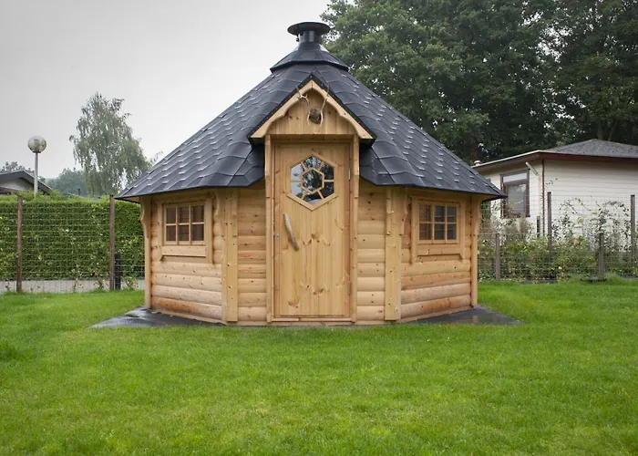 6 6 Persoons Veluwe Met Sauna En Grillhuis